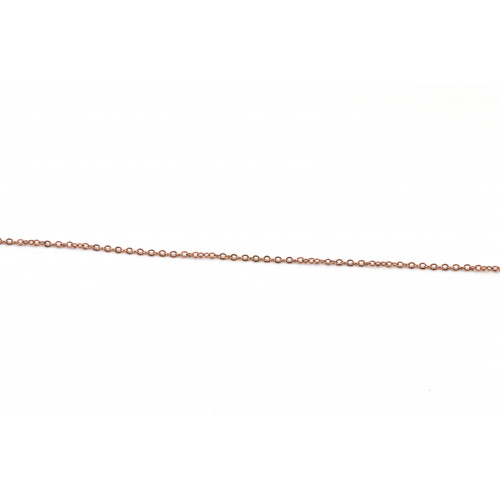SOLDERED 2MM CABLE CHAIN ANTIQUE COPPER